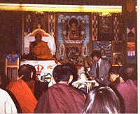His-Holiness-Kyabje-Ling-Rinpoche-at-Rashi-Gempil-Ling